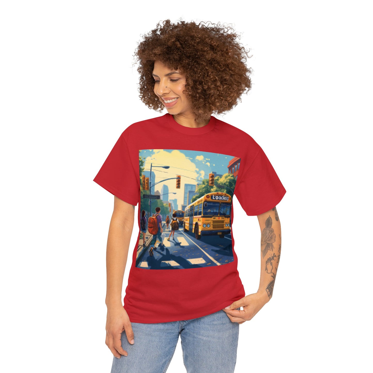 SAFETY FIRST- Unisex Heavy Cotton Tee