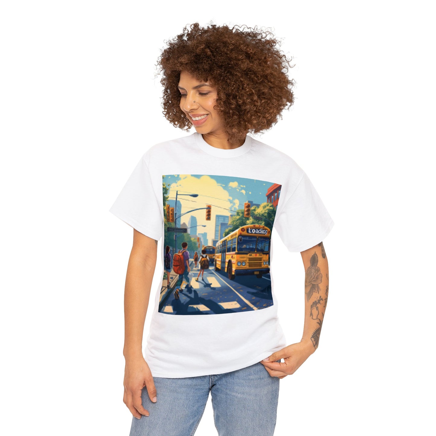 SAFETY FIRST- Unisex Heavy Cotton Tee