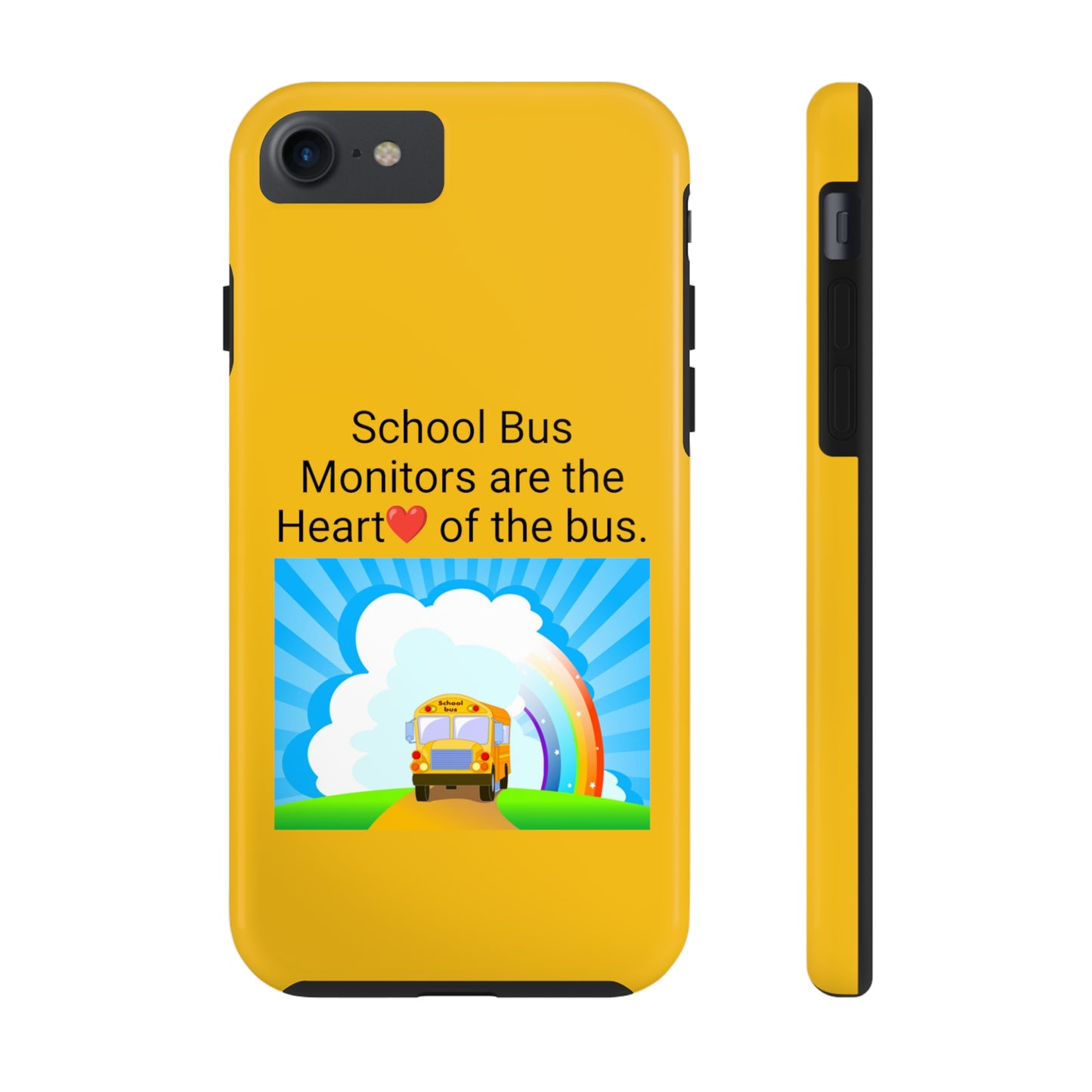 School bus monitors are the heart of the bus  , Iphone Tough Phone Cases