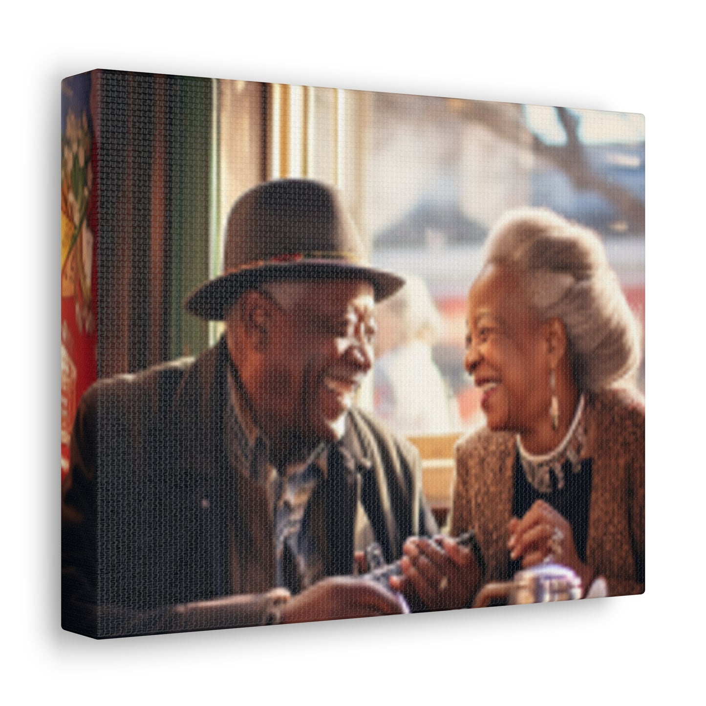 My Smile Comes From My True Love- Canvas Gallery Wraps