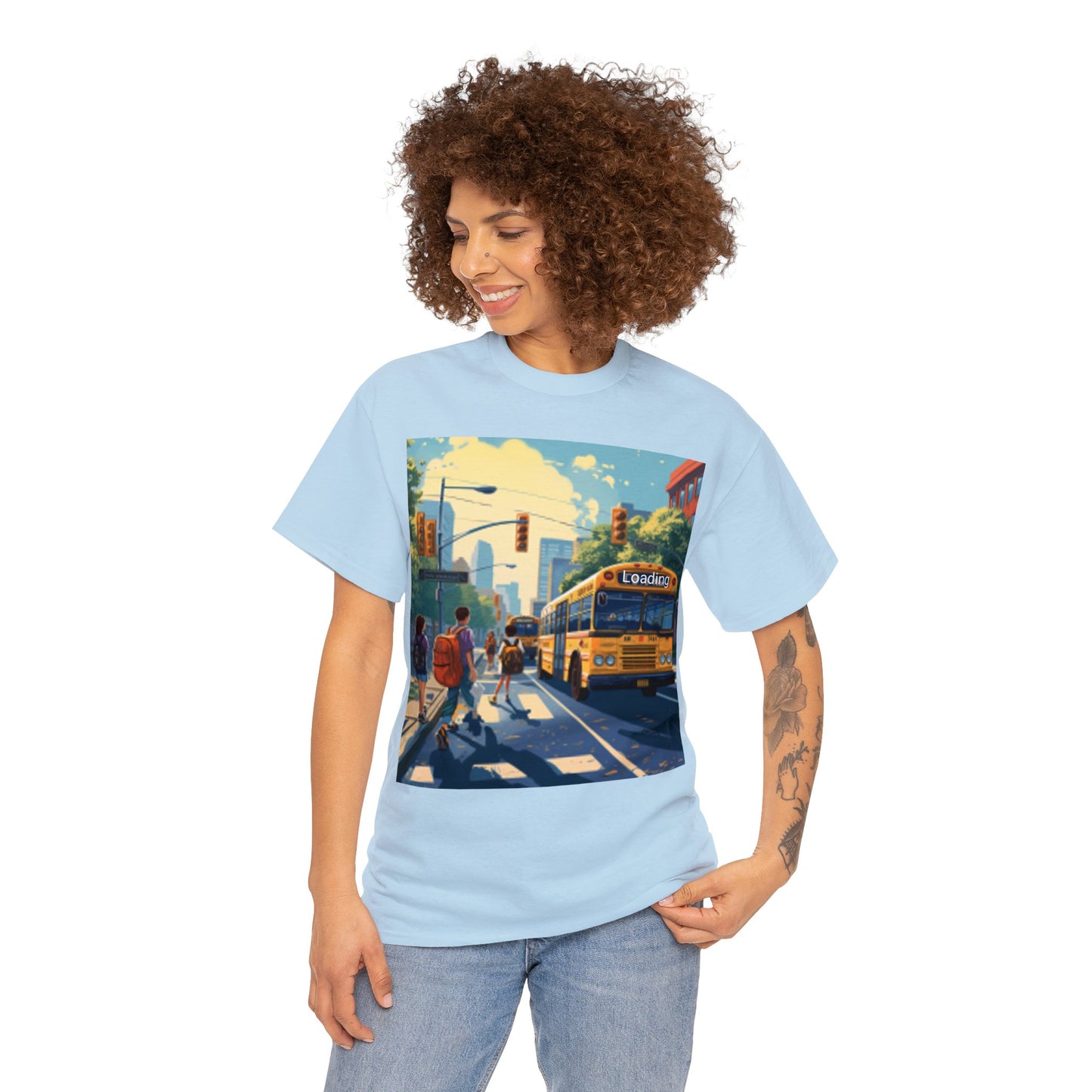 SAFETY FIRST- Unisex Heavy Cotton Tee