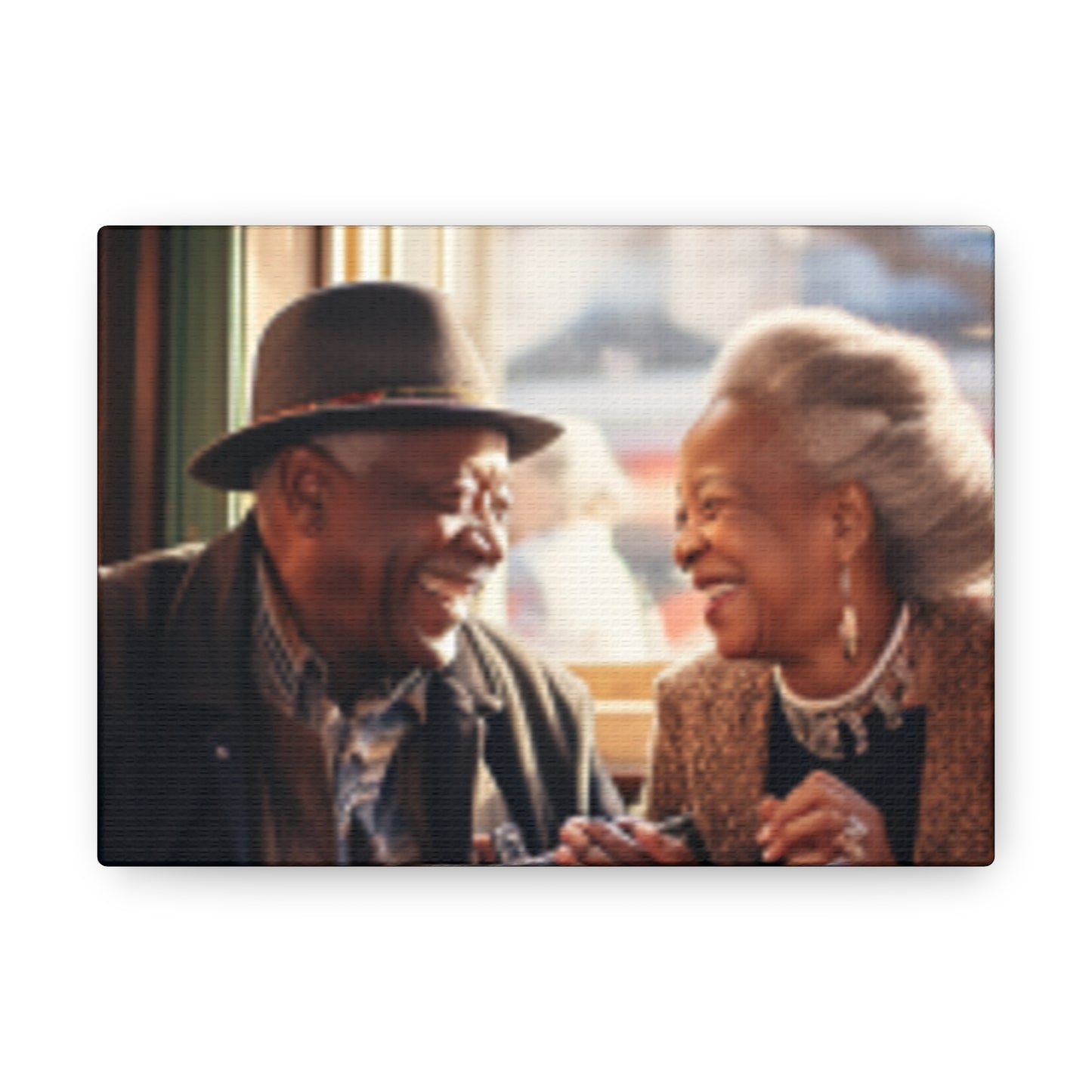 My Smile Comes From My True Love- Canvas Gallery Wraps