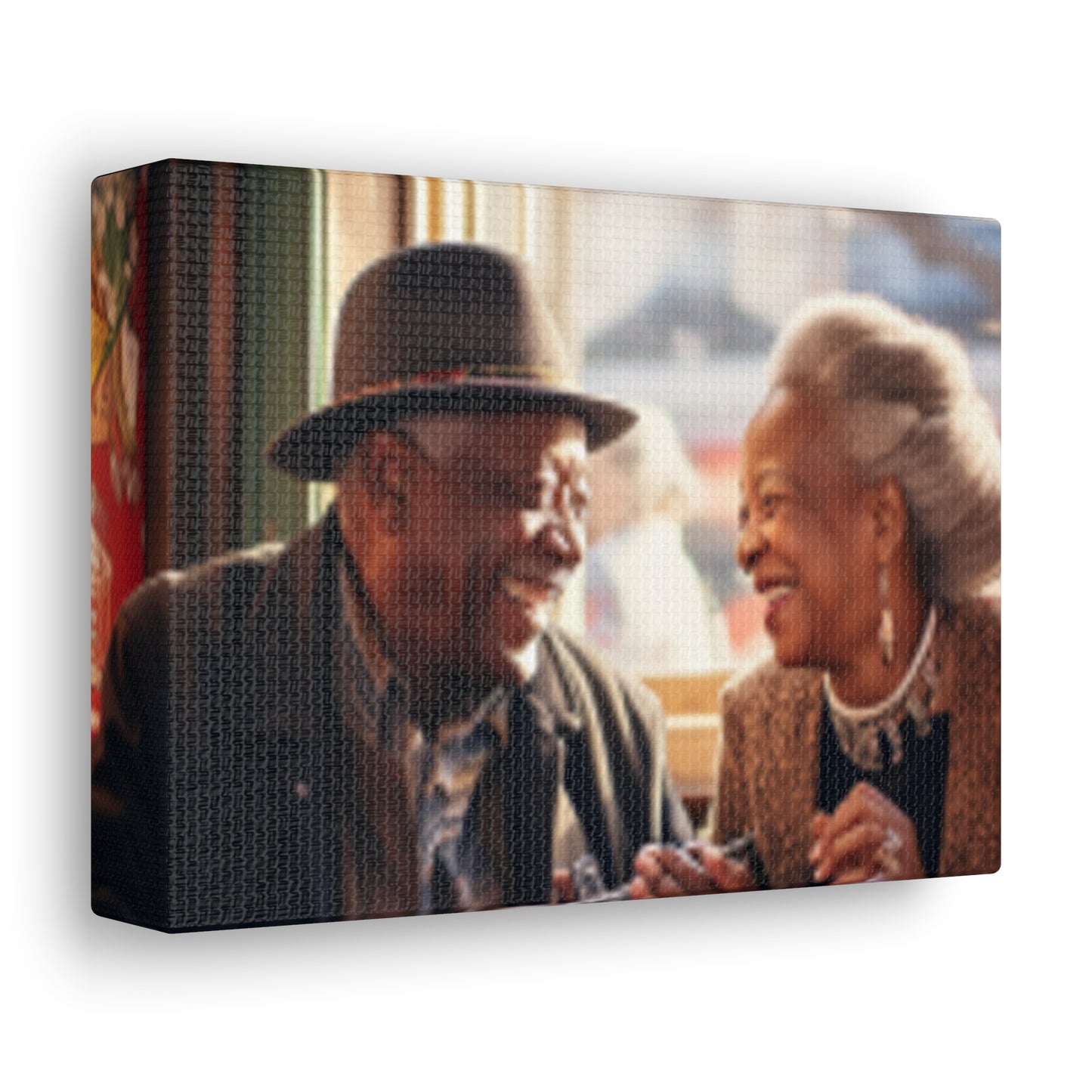 My Smile Comes From My True Love- Canvas Gallery Wraps