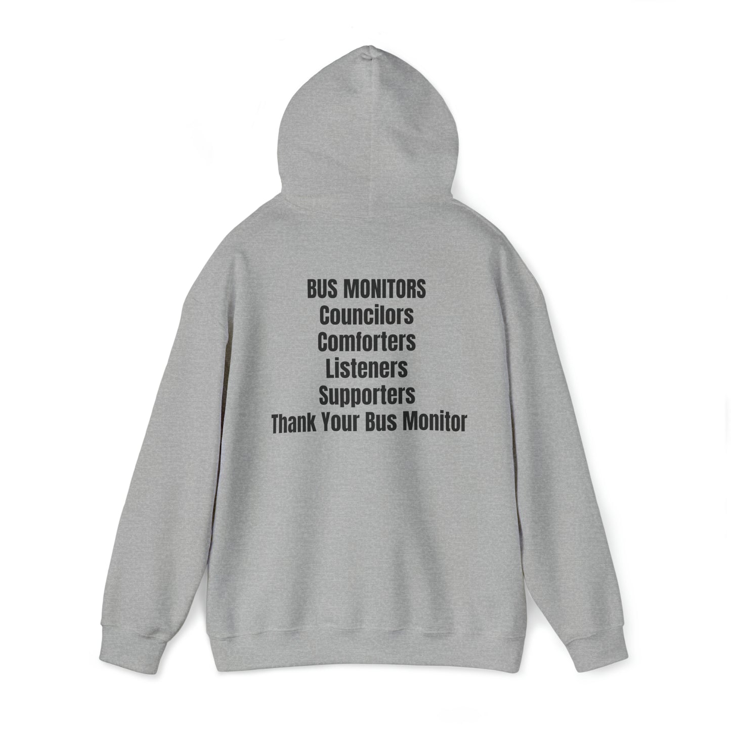 Support your School Bus Monitor - Unisex Heavy Blend™ Hooded Sweatshirt