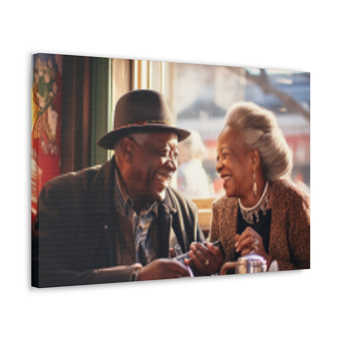 My Smile Comes From My True Love- Canvas Gallery Wraps