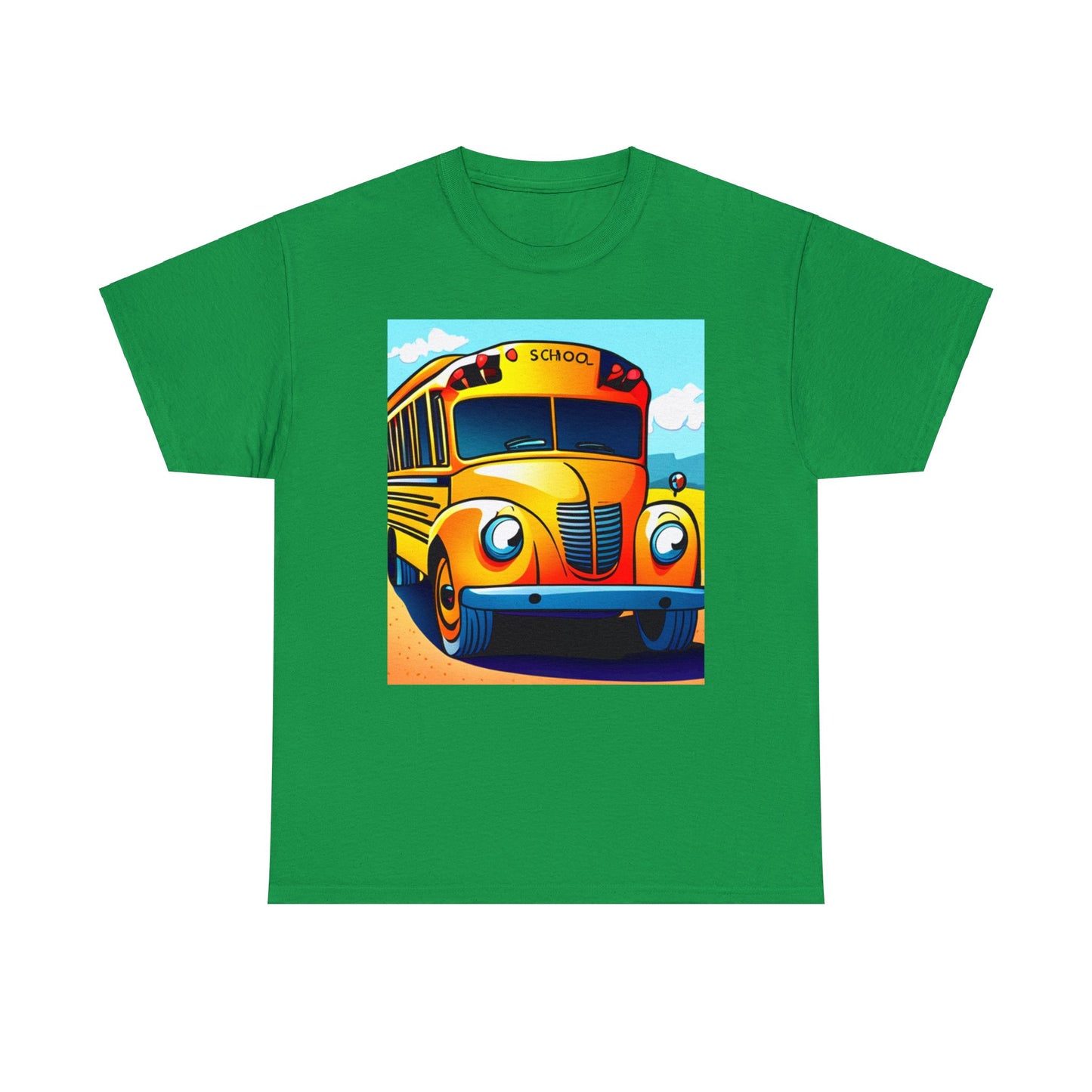 School Bus Monitors are the Heart of the Bus-Unisex Heavy Cotton Tee