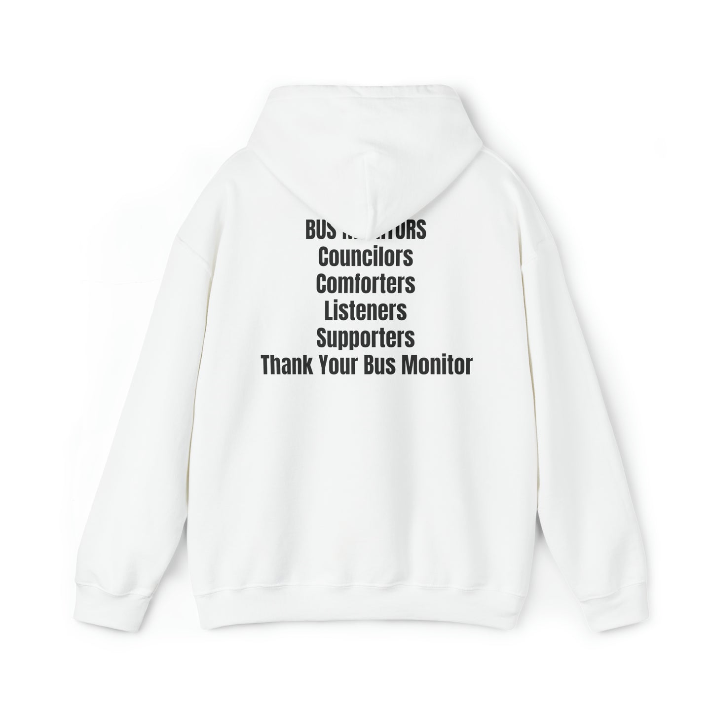 Support your School Bus Monitor - Unisex Heavy Blend™ Hooded Sweatshirt