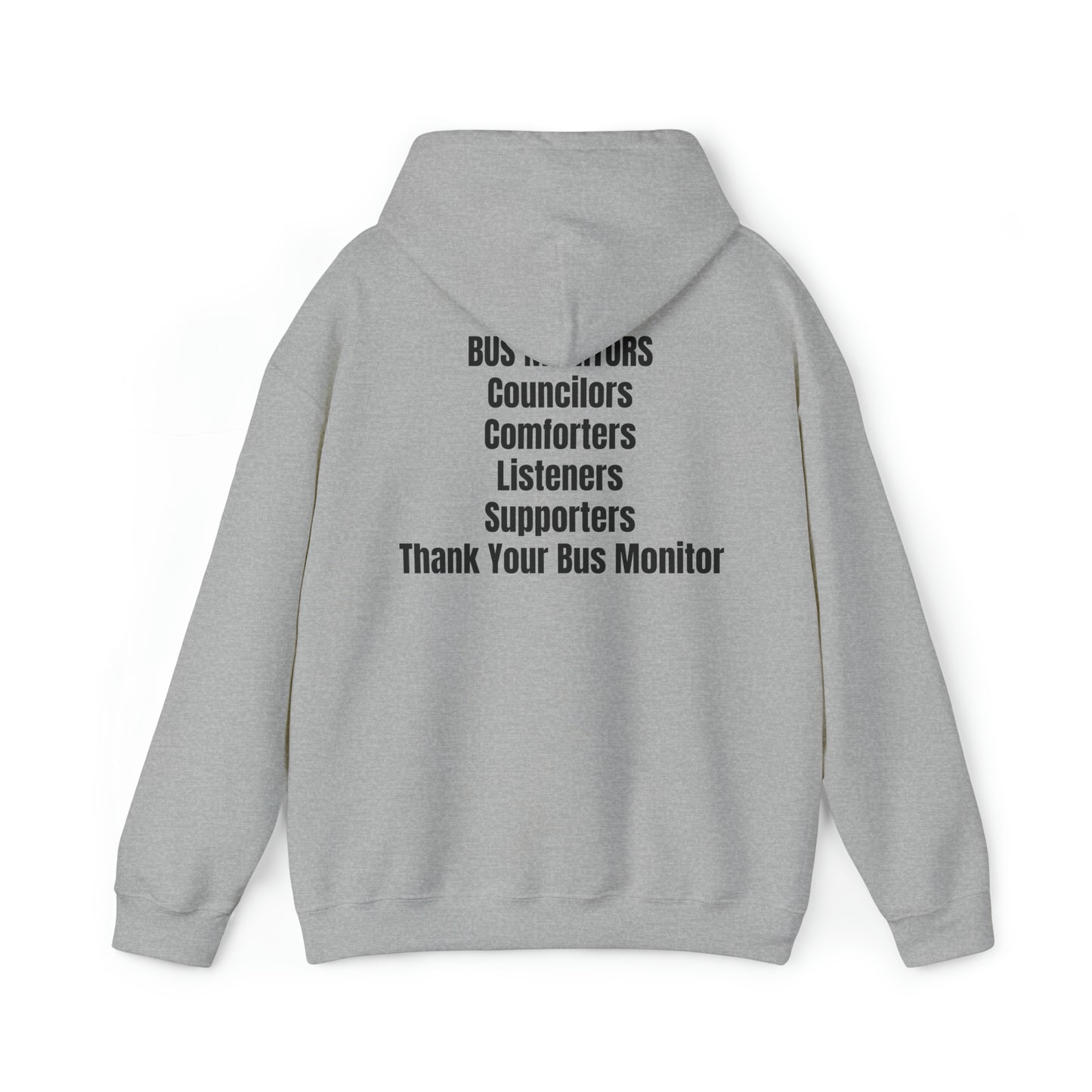 Support your School Bus Monitor - Unisex Heavy Blend™ Hooded Sweatshirt