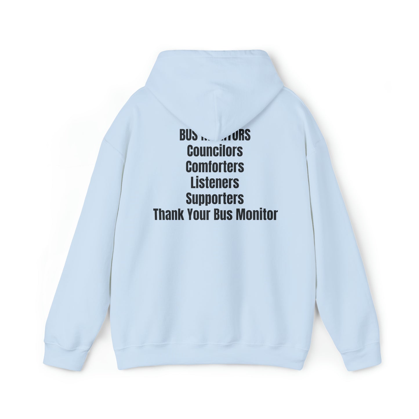 Support your School Bus Monitor - Unisex Heavy Blend™ Hooded Sweatshirt