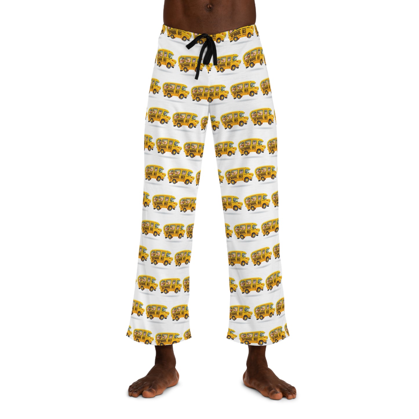 School Bus Men's Pajama Pants (AOP)