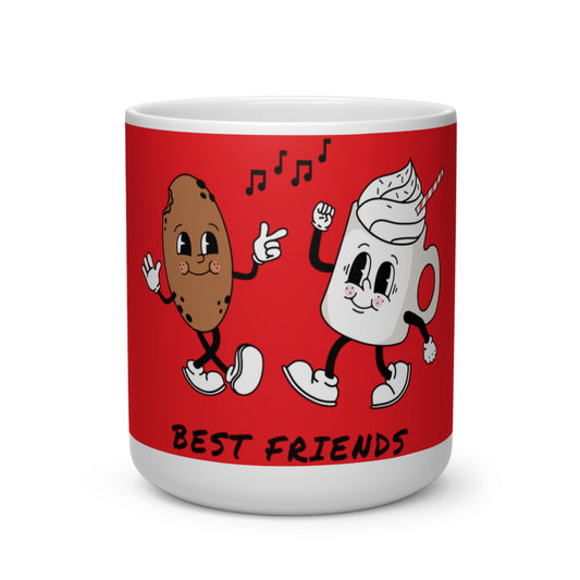 Heart Shape Mug/ best frie