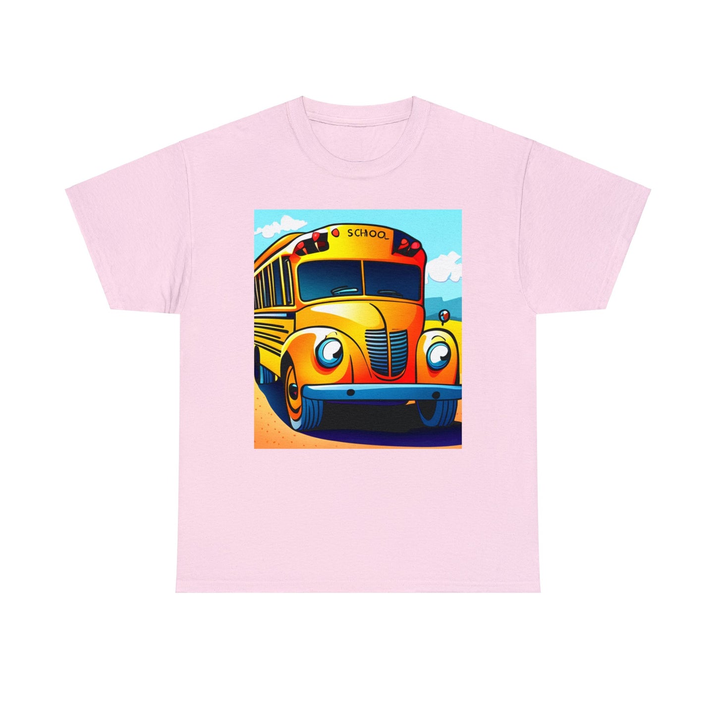 School Bus Monitors are the Heart of the Bus-Unisex Heavy Cotton Tee