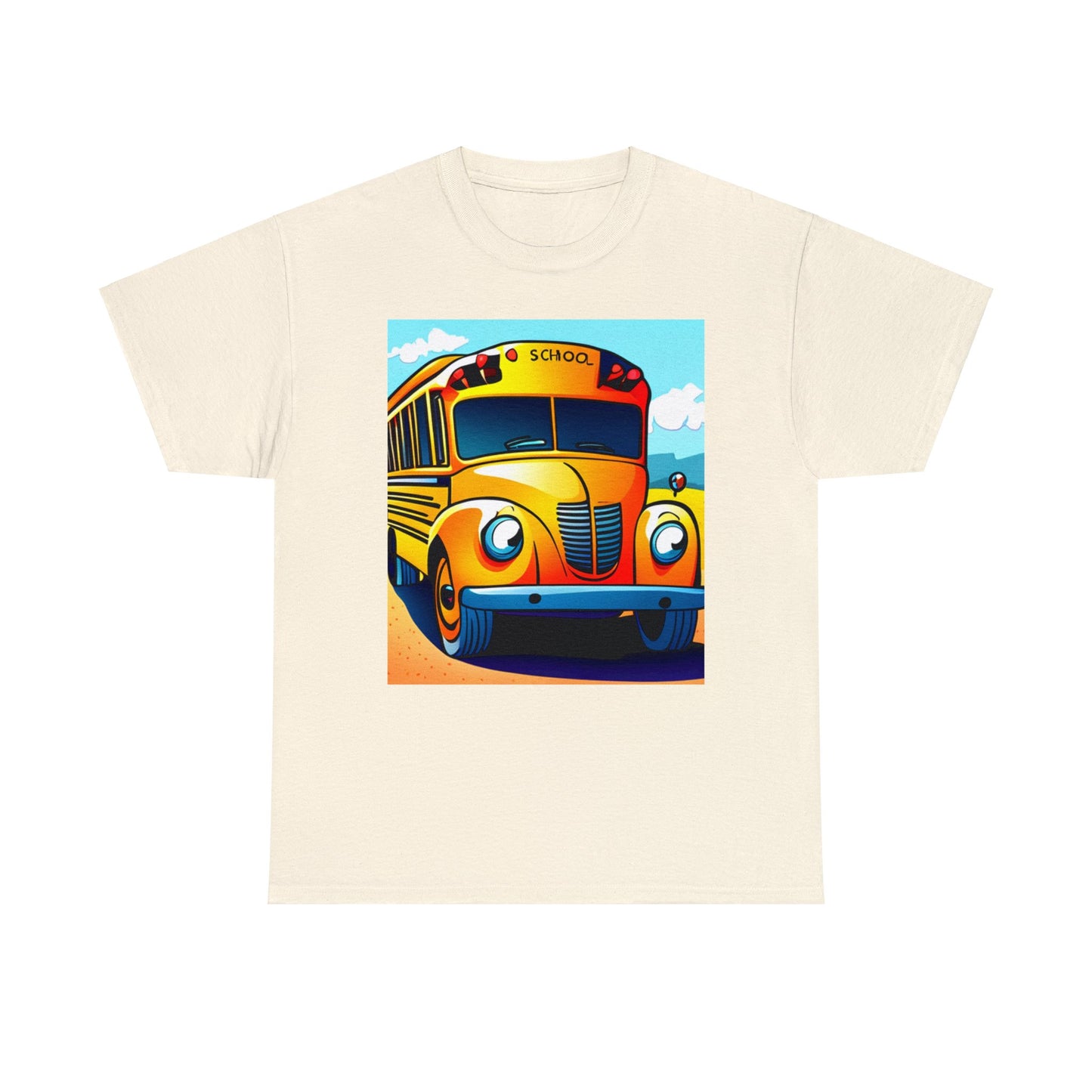 School Bus Monitors are the Heart of the Bus-Unisex Heavy Cotton Tee