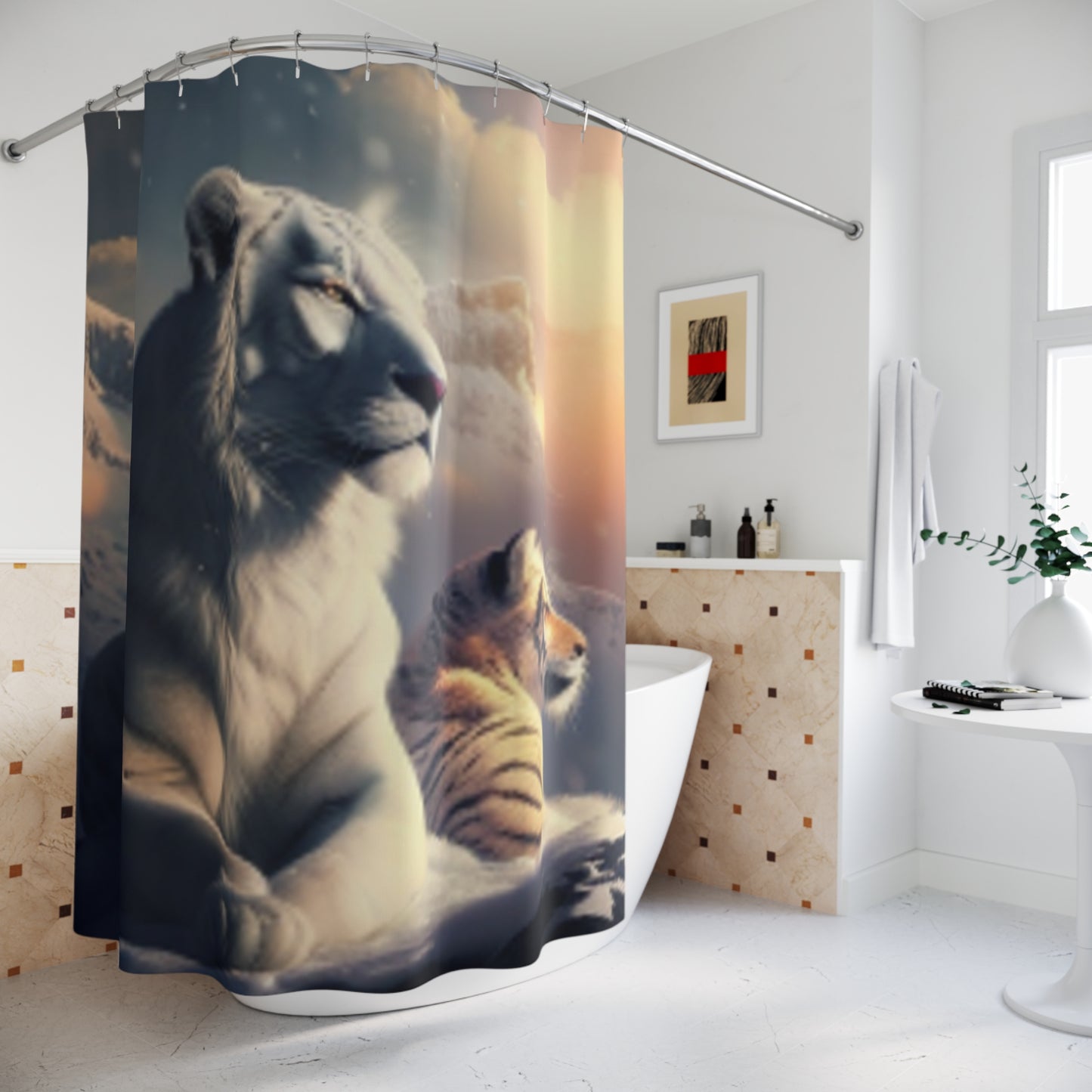 Polyester Shower Curtain