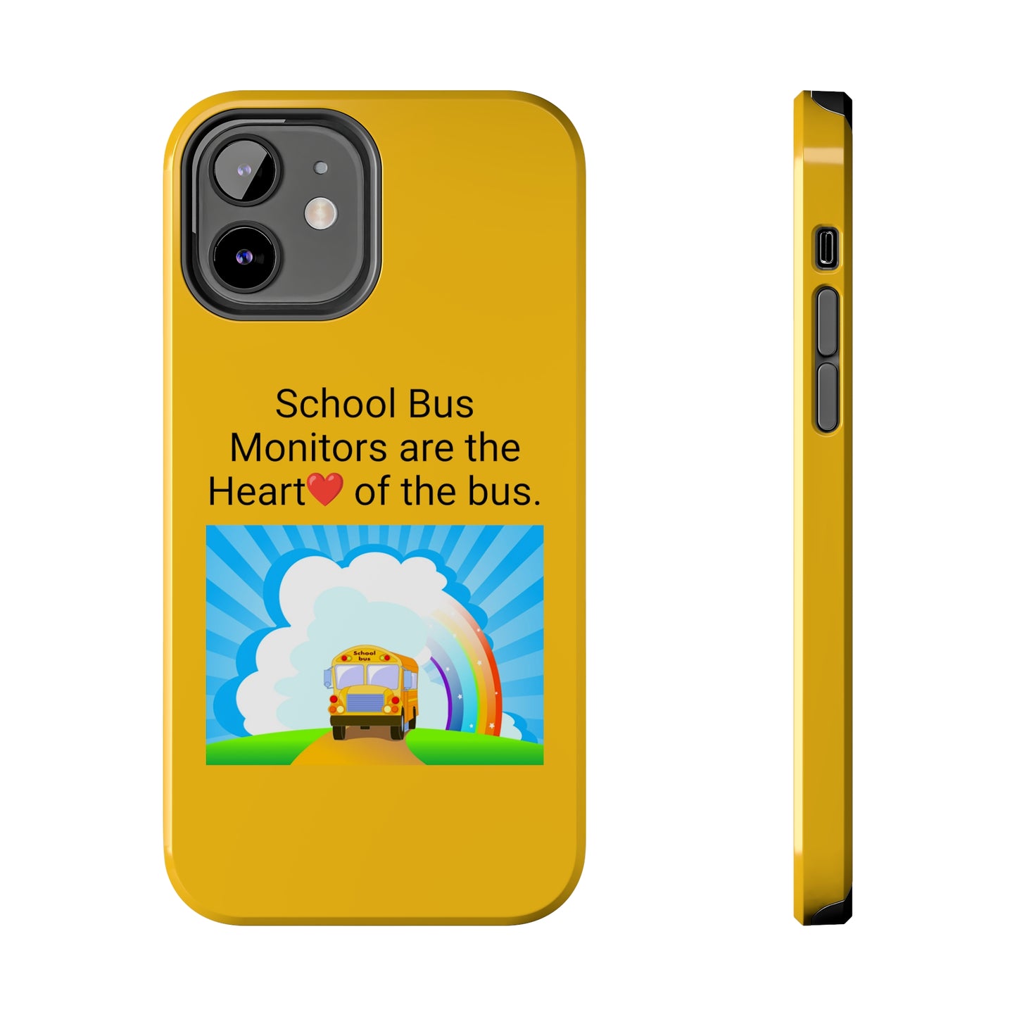 School bus monitors are the heart of the bus  , Iphone Tough Phone Cases