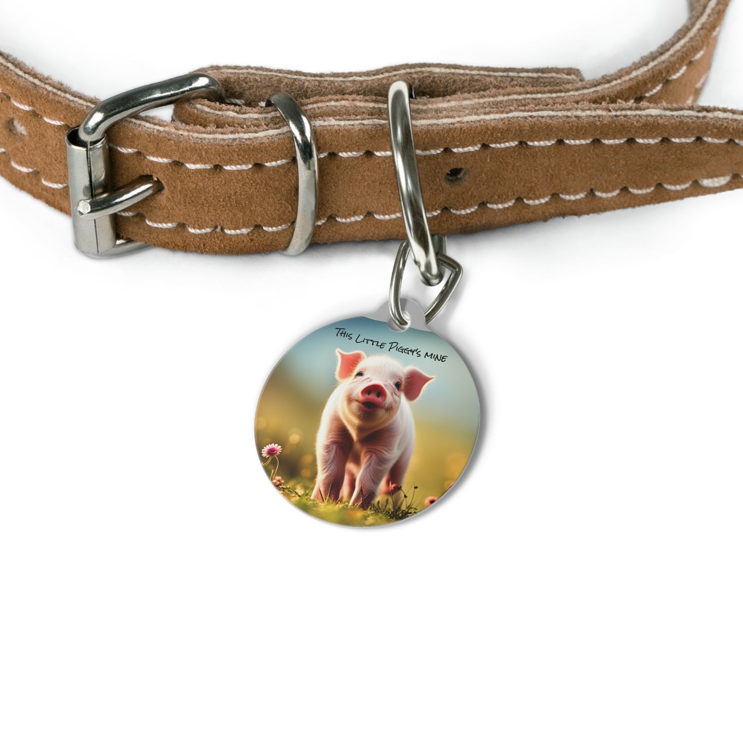 This Little Piggy's Mine- Pet Tag