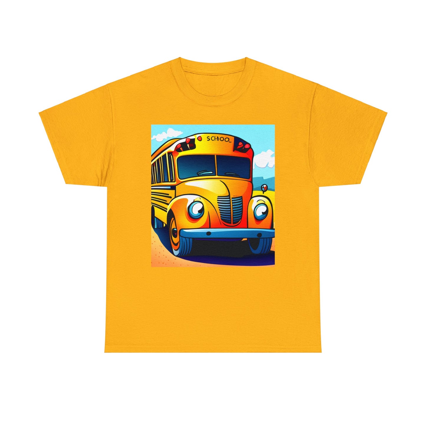 School Bus Monitors are the Heart of the Bus-Unisex Heavy Cotton Tee