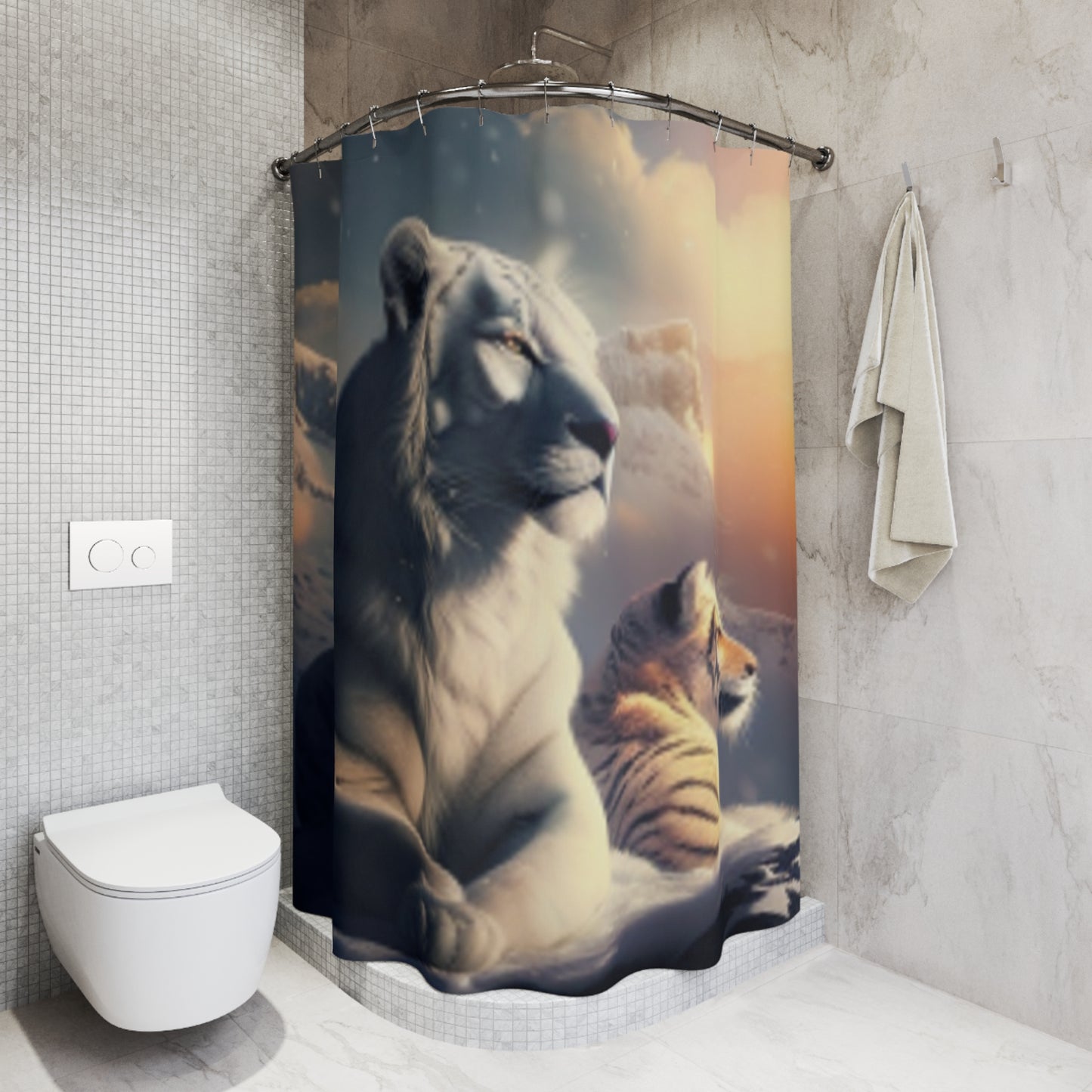 Polyester Shower Curtain