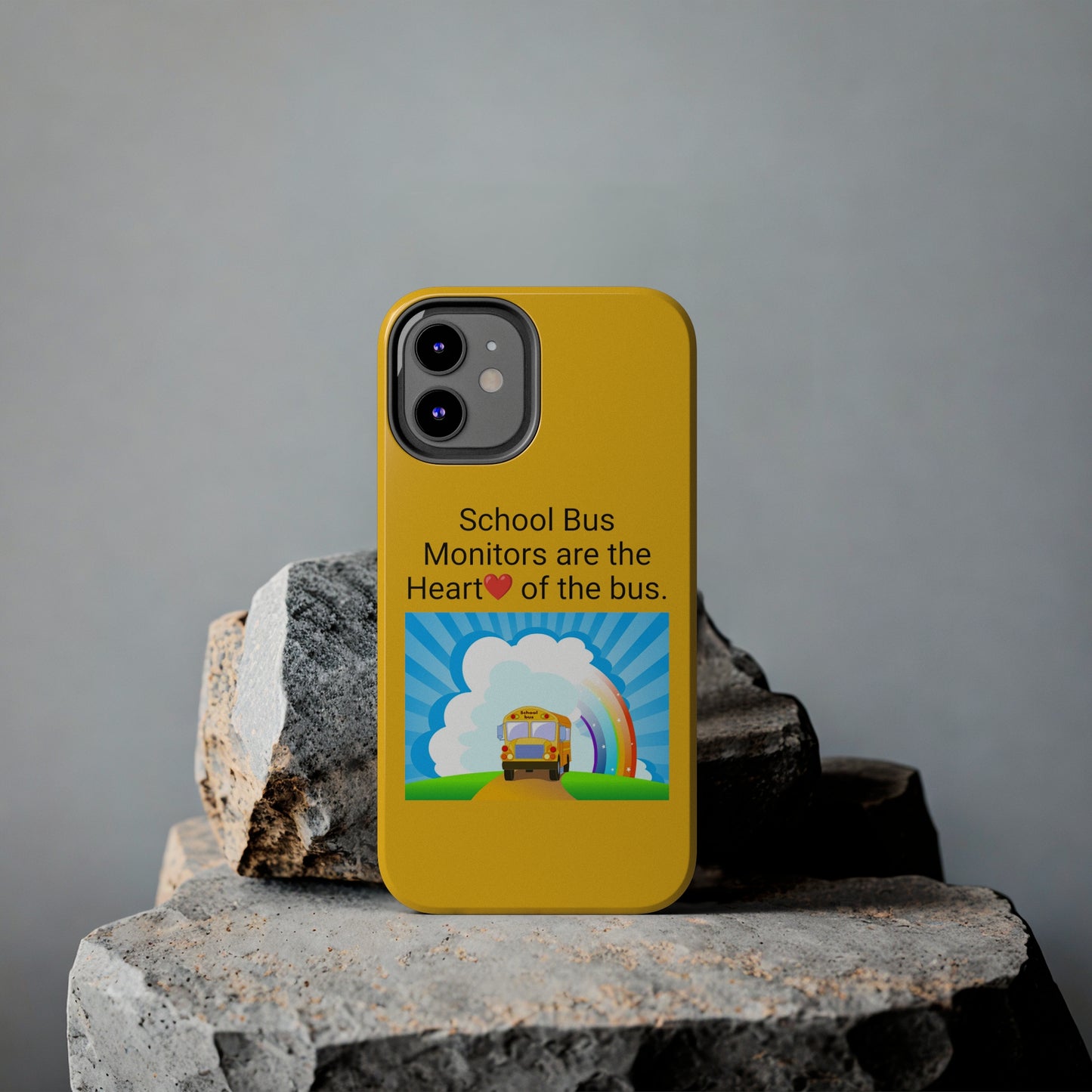 School bus monitors are the heart of the bus  , Iphone Tough Phone Cases