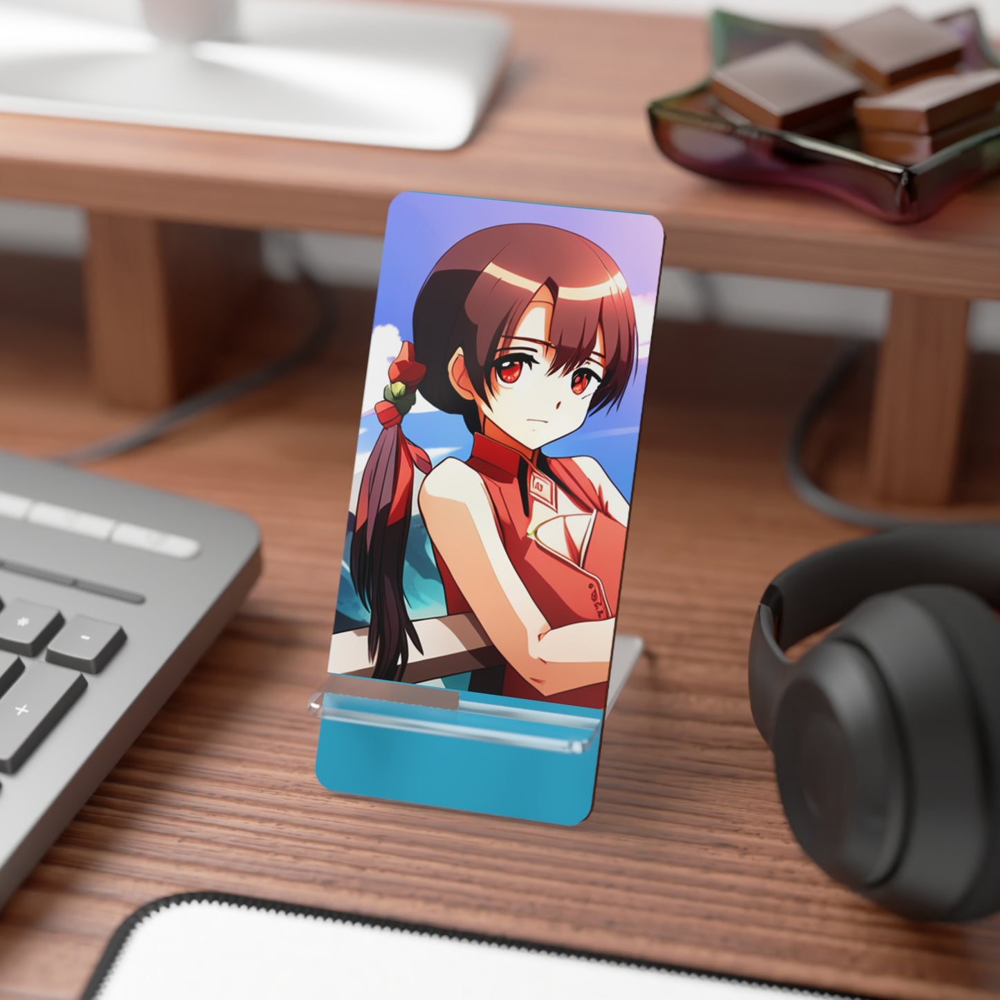 Anime Girl-Mobile Display Stand for Smartphones