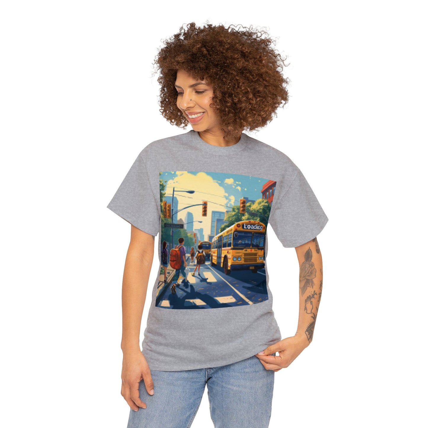 SAFETY FIRST- Unisex Heavy Cotton Tee