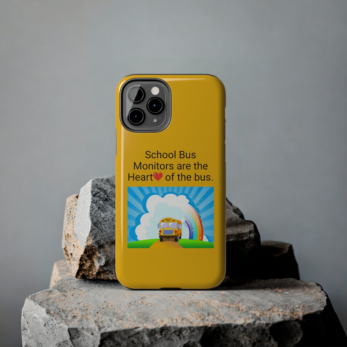 School bus monitors are the heart of the bus  , Iphone Tough Phone Cases