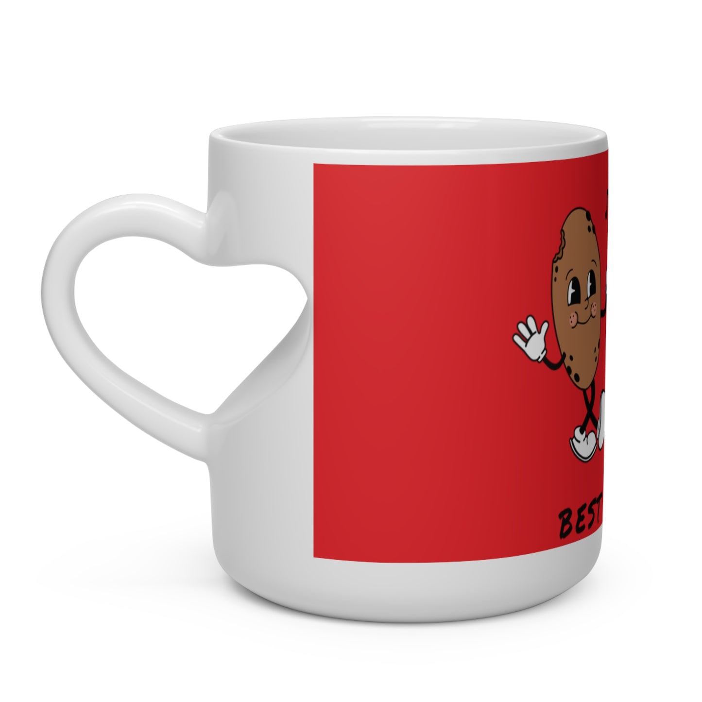 Heart Shape Mug/ best frie