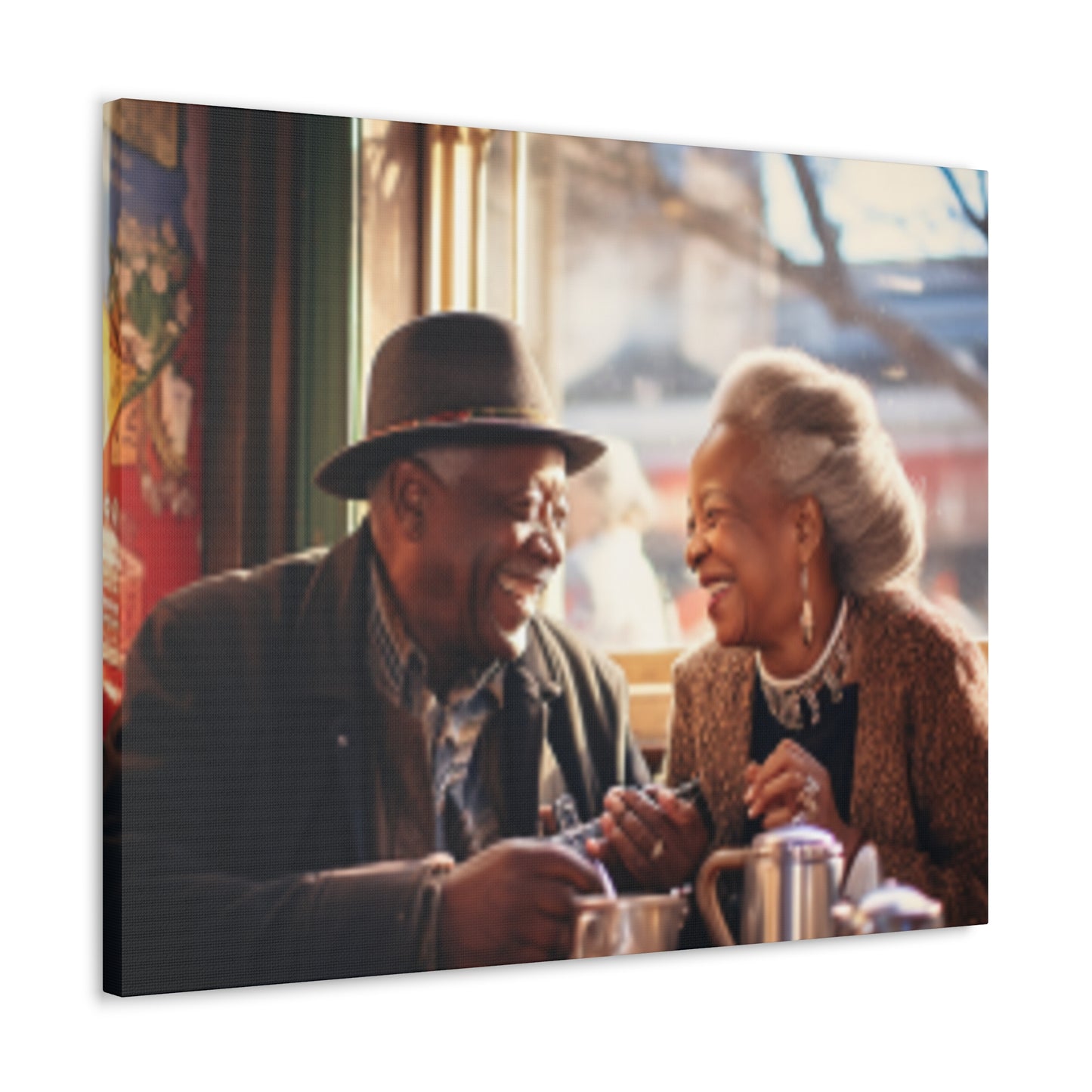 My Smile Comes From My True Love- Canvas Gallery Wraps