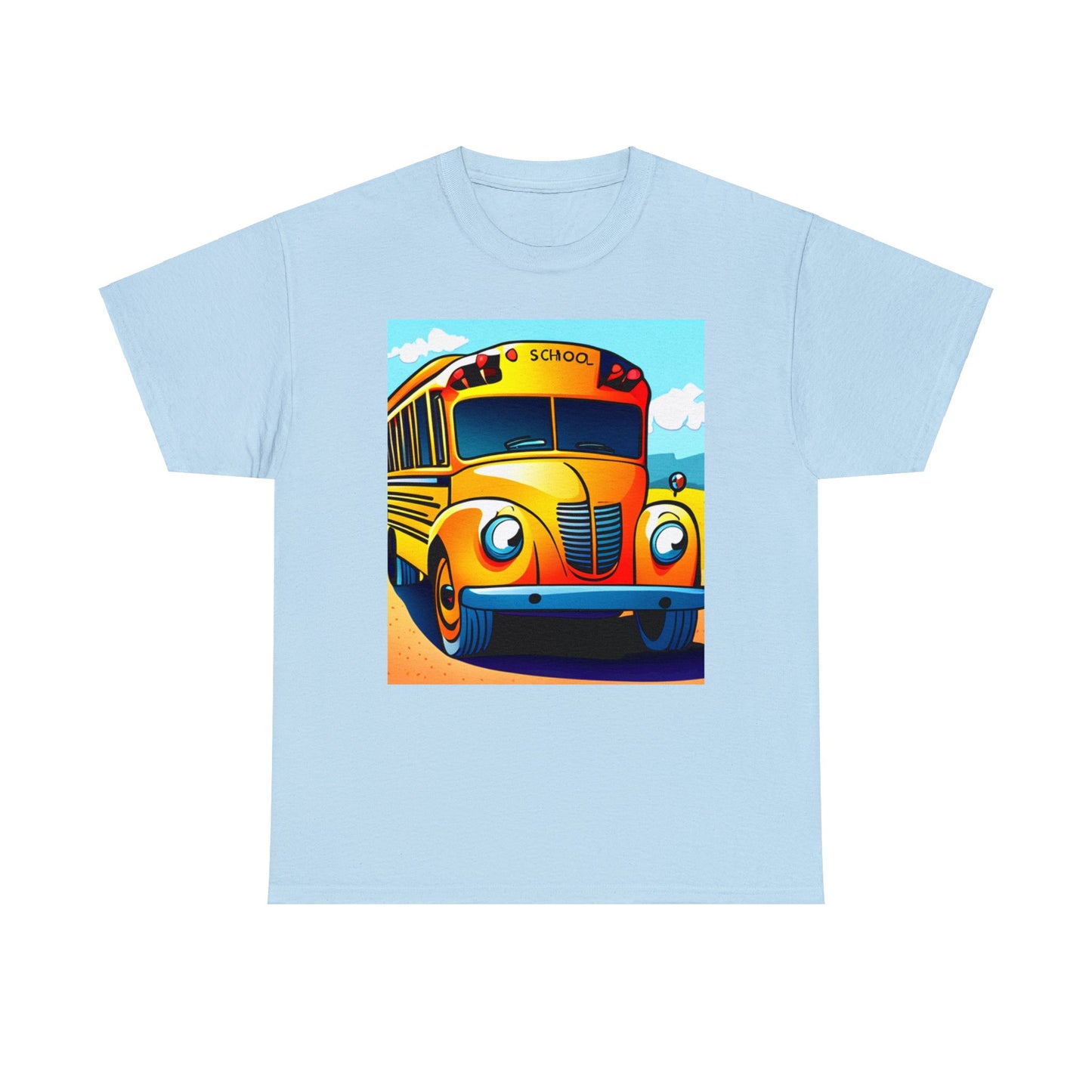 School Bus Monitors are the Heart of the Bus-Unisex Heavy Cotton Tee