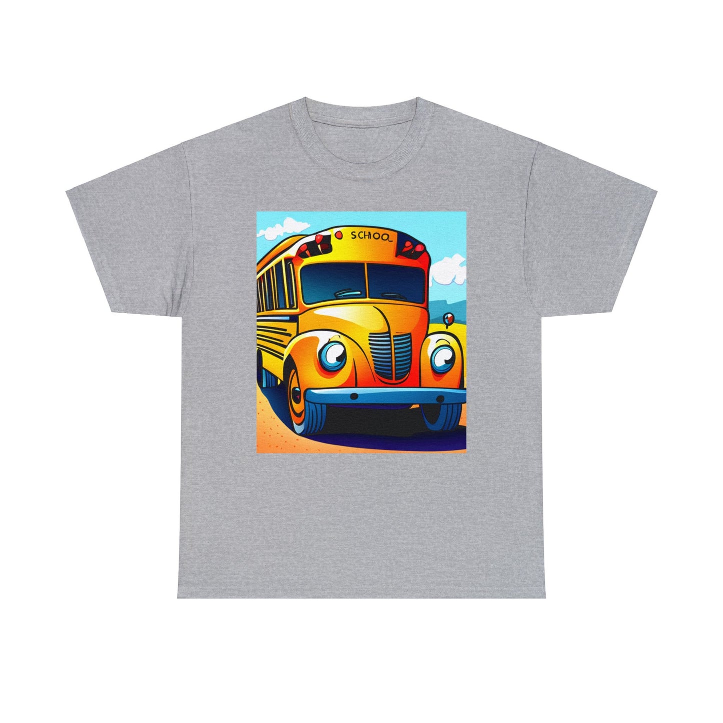 School Bus Monitors are the Heart of the Bus-Unisex Heavy Cotton Tee