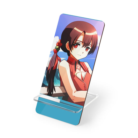 Anime Girl-Mobile Display Stand for Smartphones