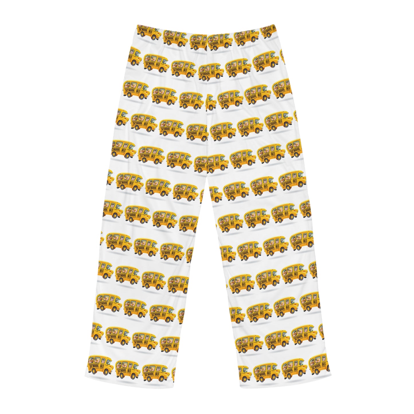 School Bus Men's Pajama Pants (AOP)