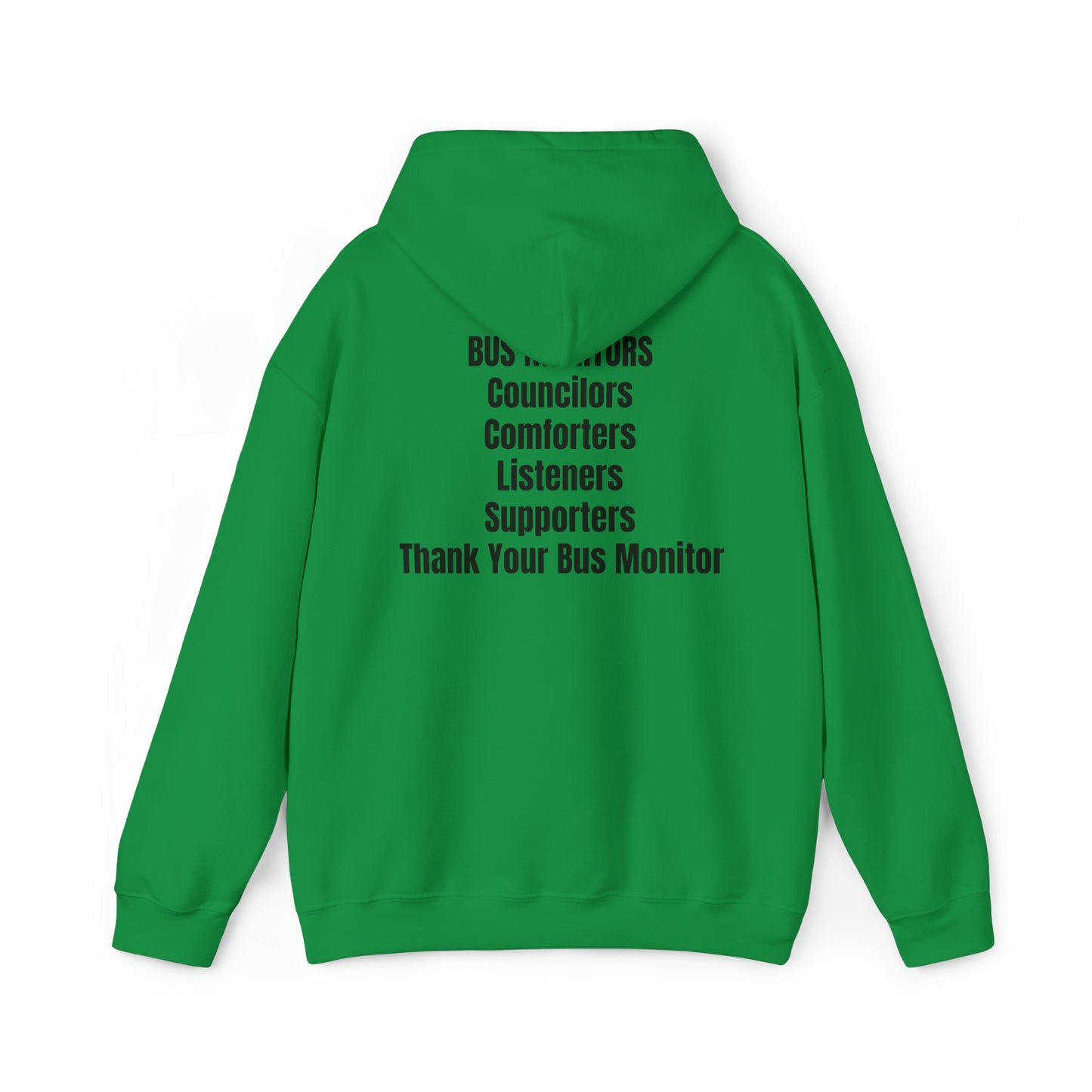 Support your School Bus Monitor - Unisex Heavy Blend™ Hooded Sweatshirt