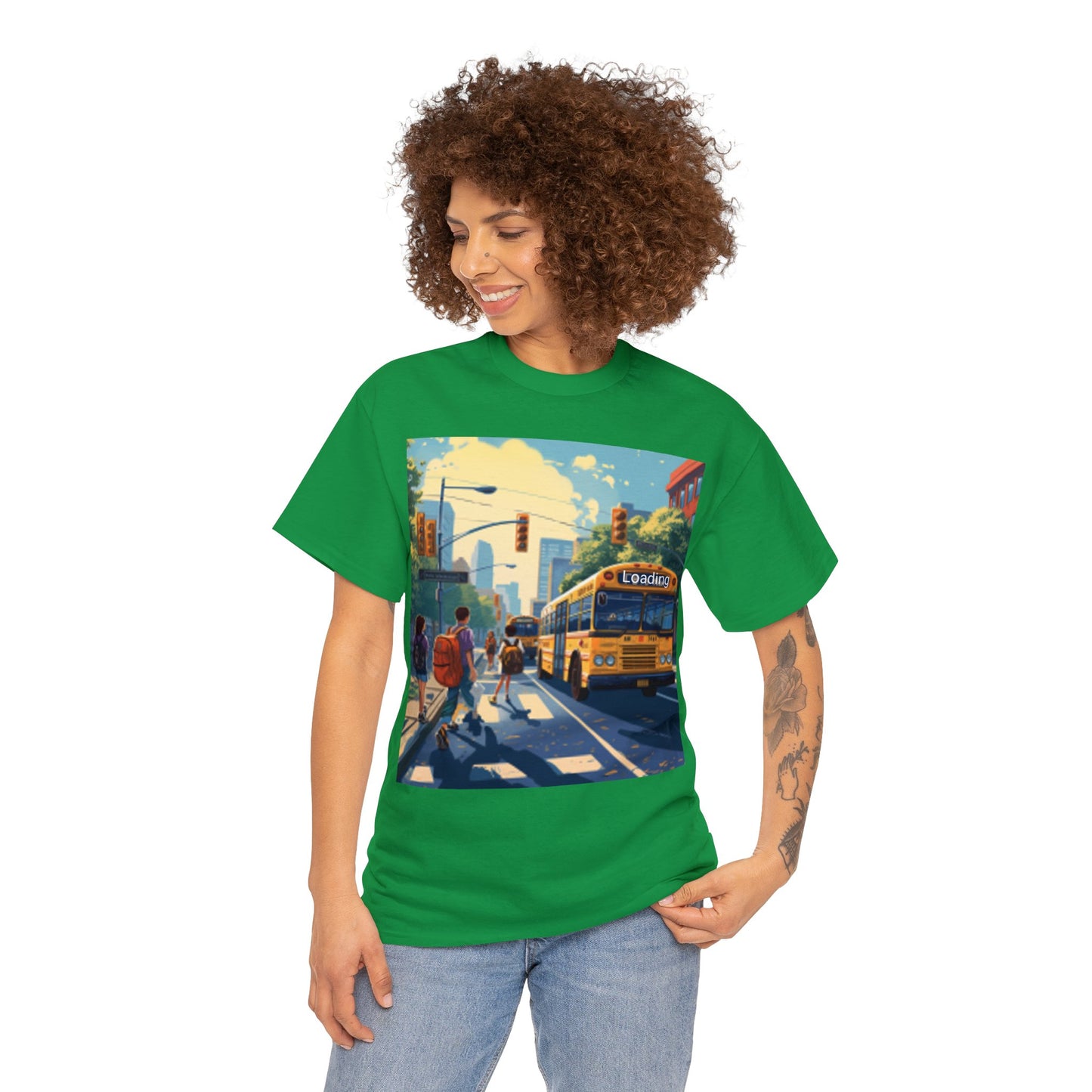 SAFETY FIRST- Unisex Heavy Cotton Tee