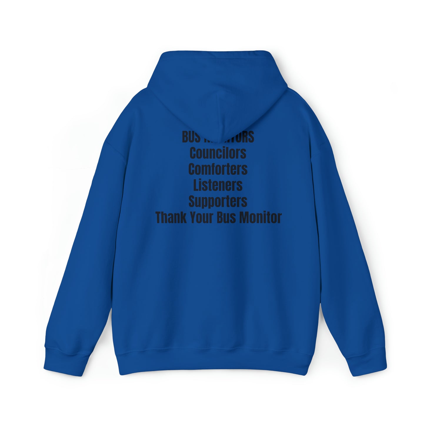 Support your School Bus Monitor - Unisex Heavy Blend™ Hooded Sweatshirt