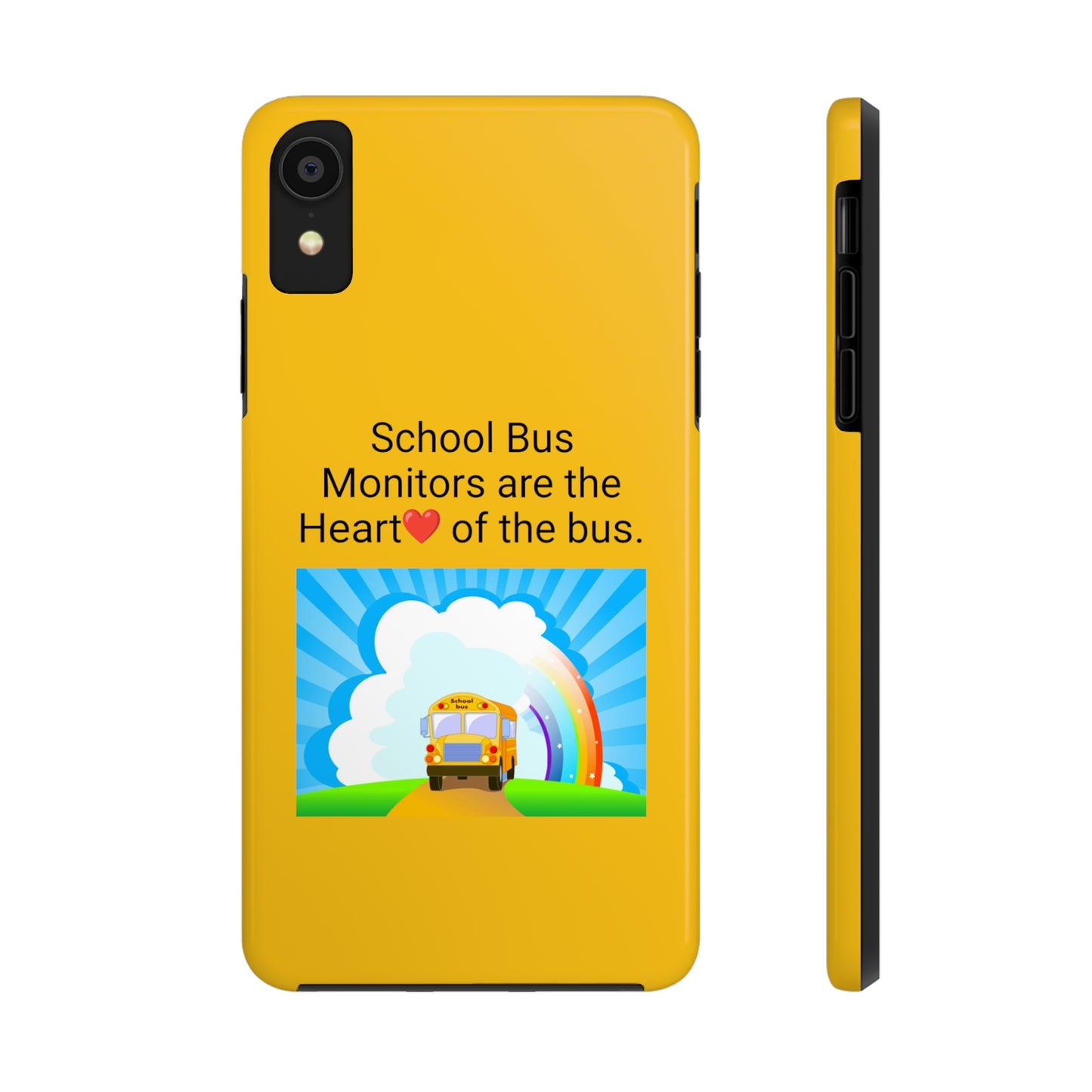 School bus monitors are the heart of the bus  , Iphone Tough Phone Cases