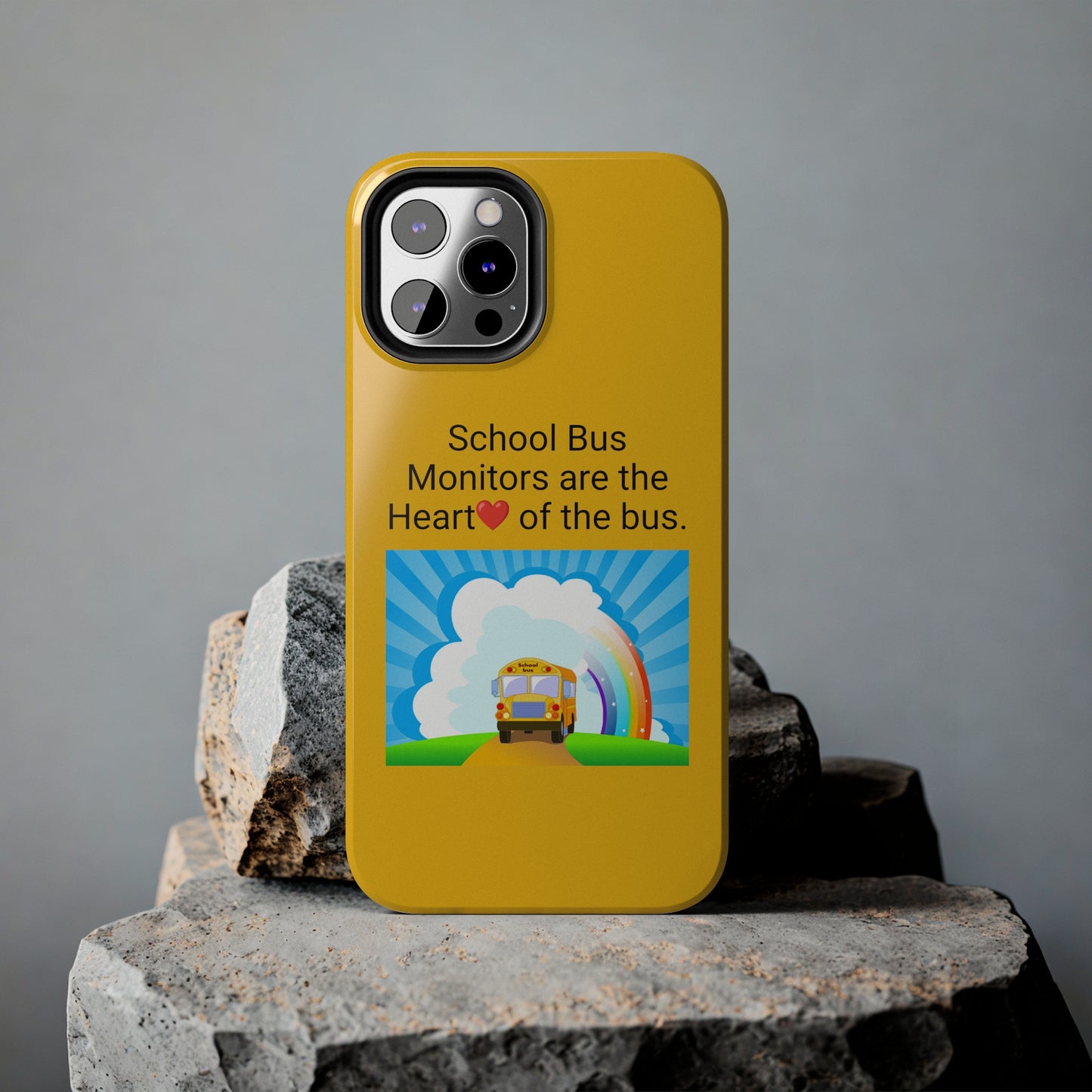 School bus monitors are the heart of the bus  , Iphone Tough Phone Cases