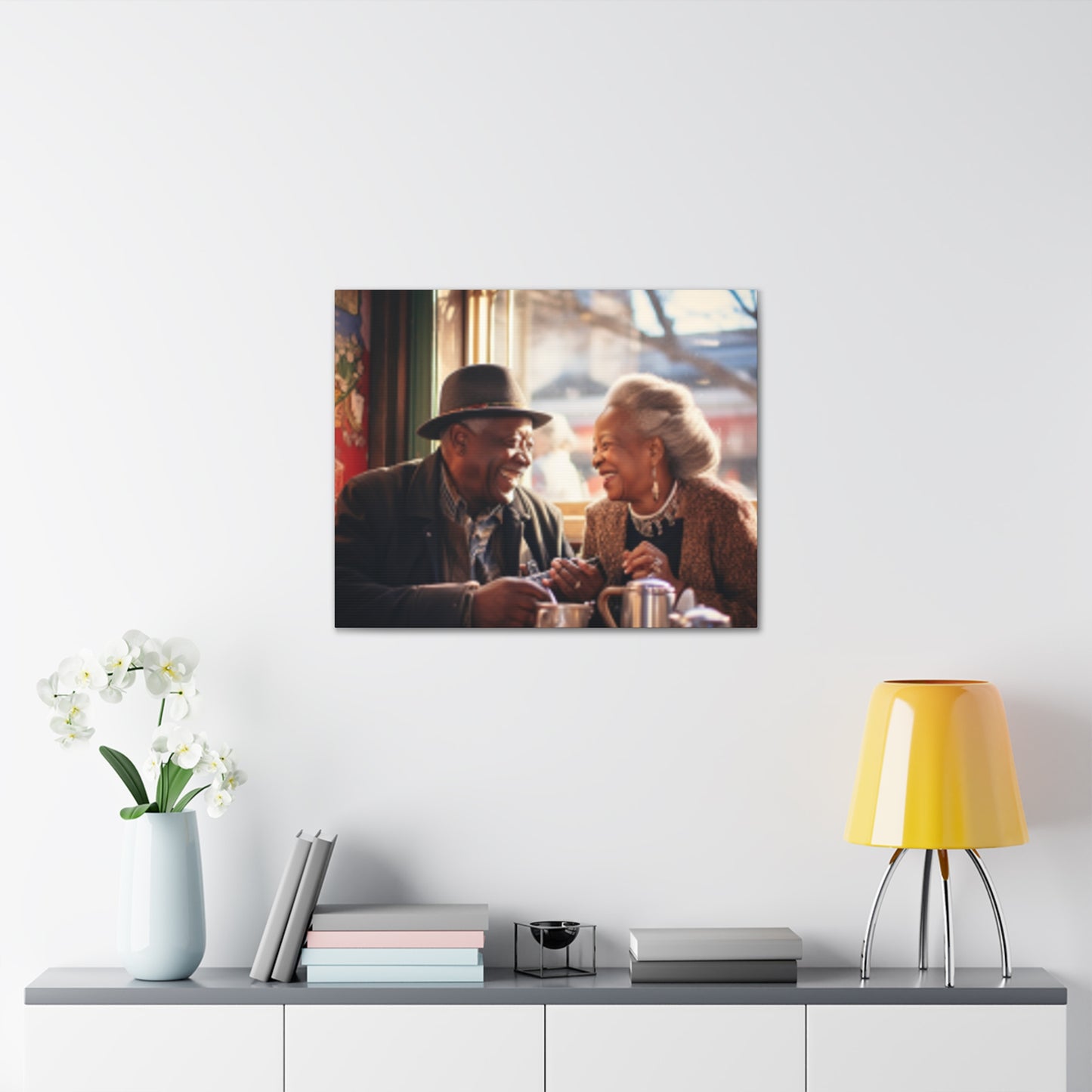 My Smile Comes From My True Love- Canvas Gallery Wraps