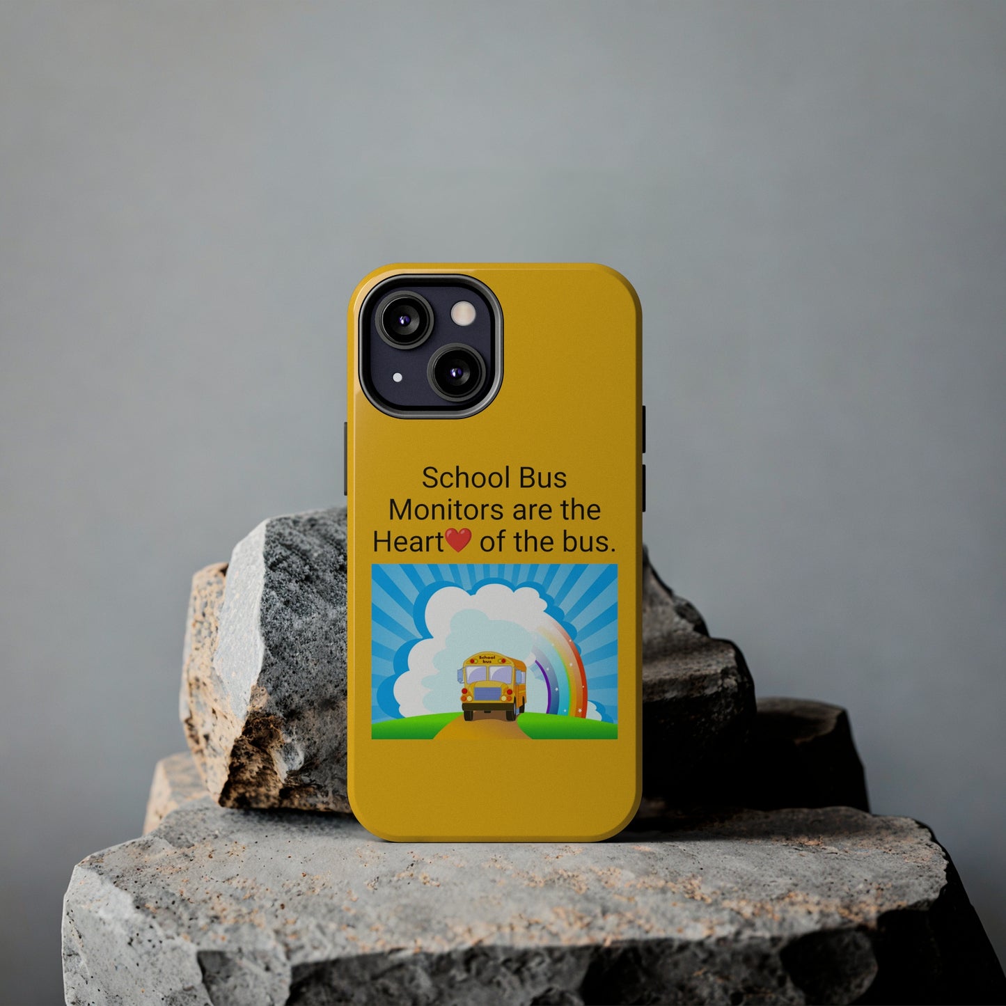 School bus monitors are the heart of the bus  , Iphone Tough Phone Cases