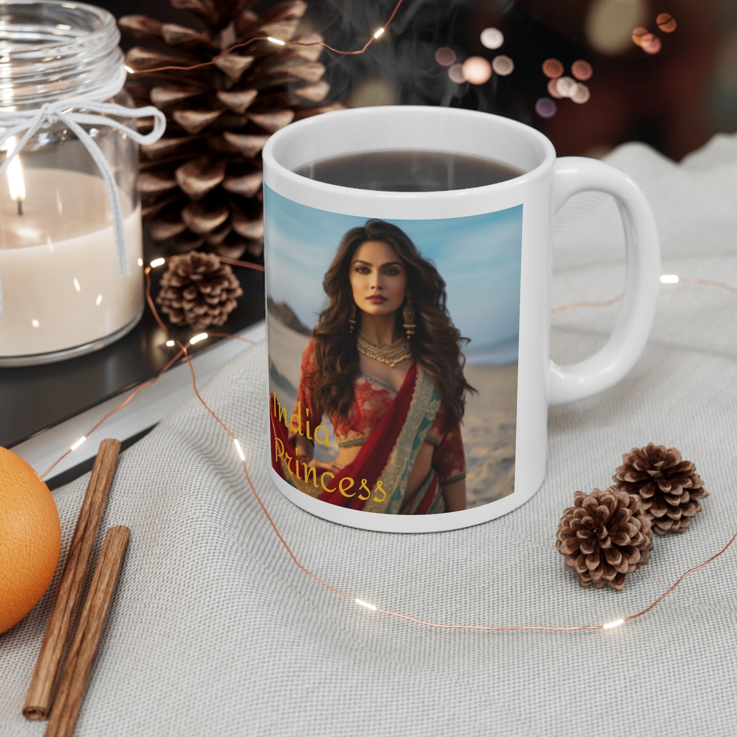 India Princess- Ceramic Mug 11oz