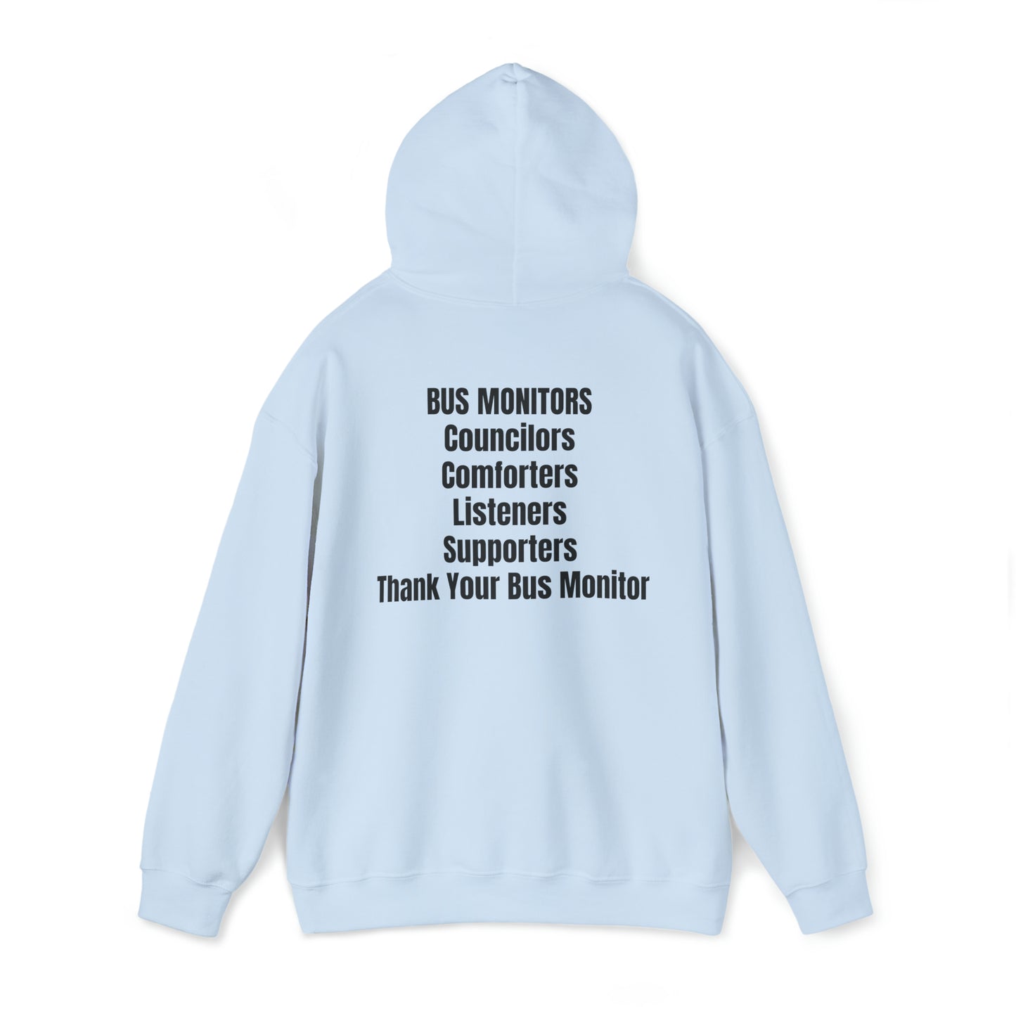 Support your School Bus Monitor - Unisex Heavy Blend™ Hooded Sweatshirt