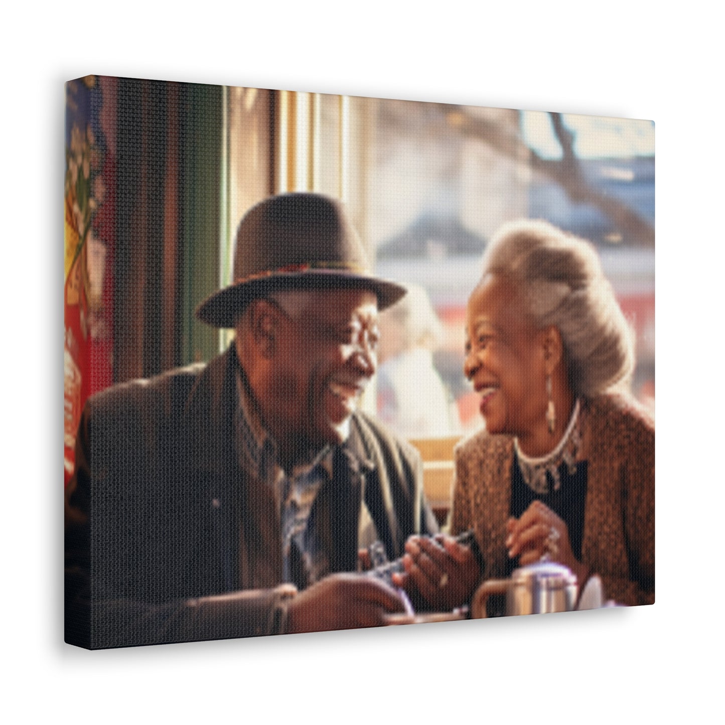 My Smile Comes From My True Love- Canvas Gallery Wraps